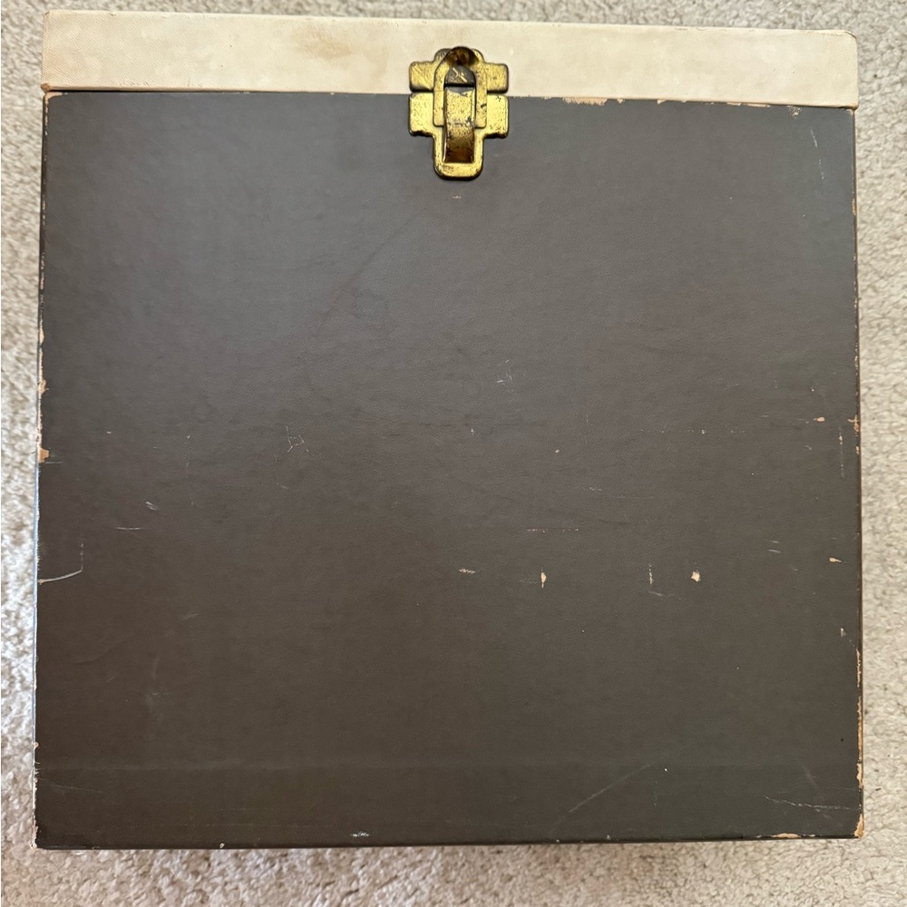 Capital records record case vintage